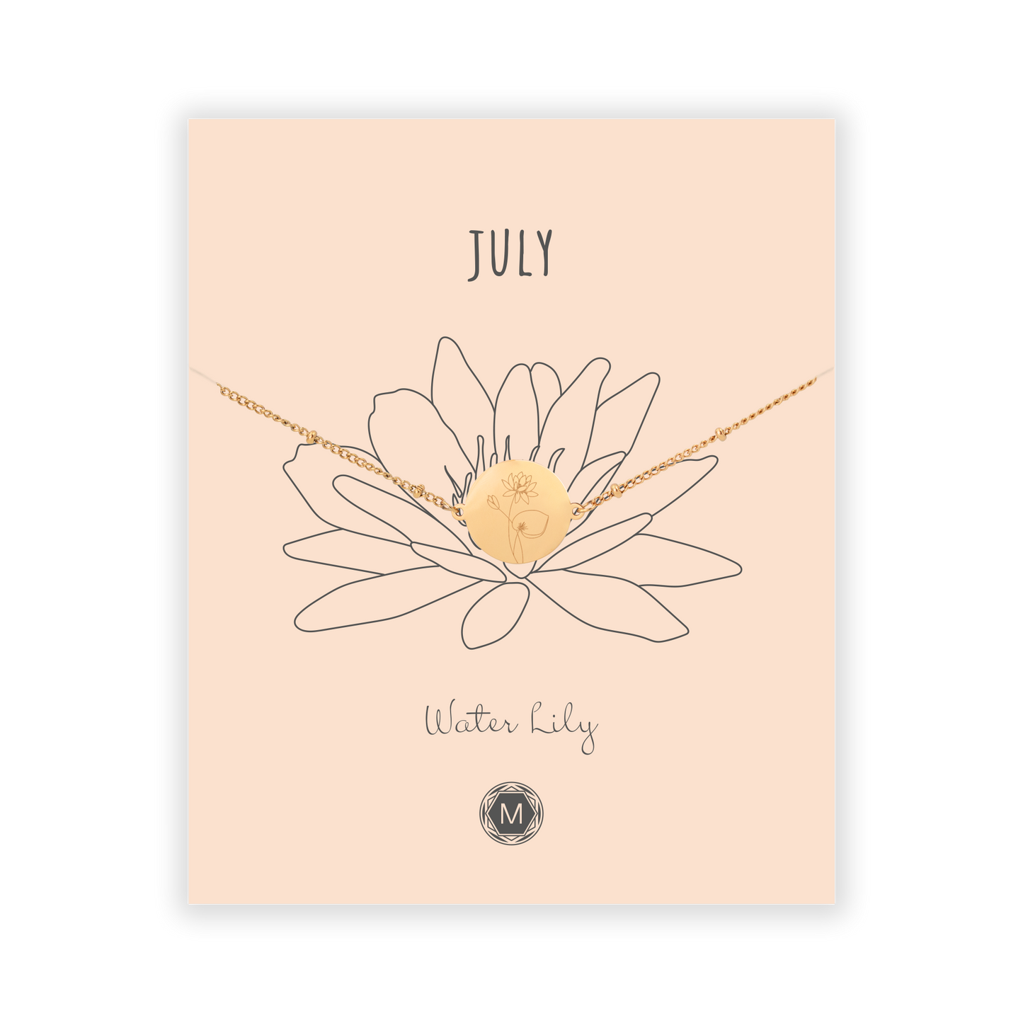 JULY WATER LILY Bracelet