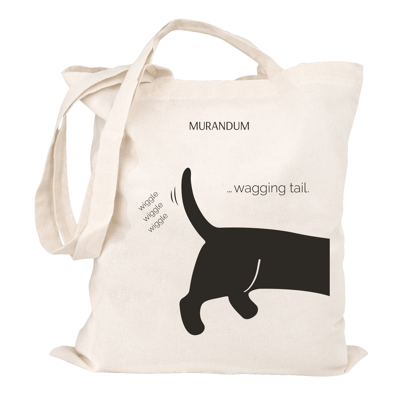 Tote bag - Happiness is a wagging tail