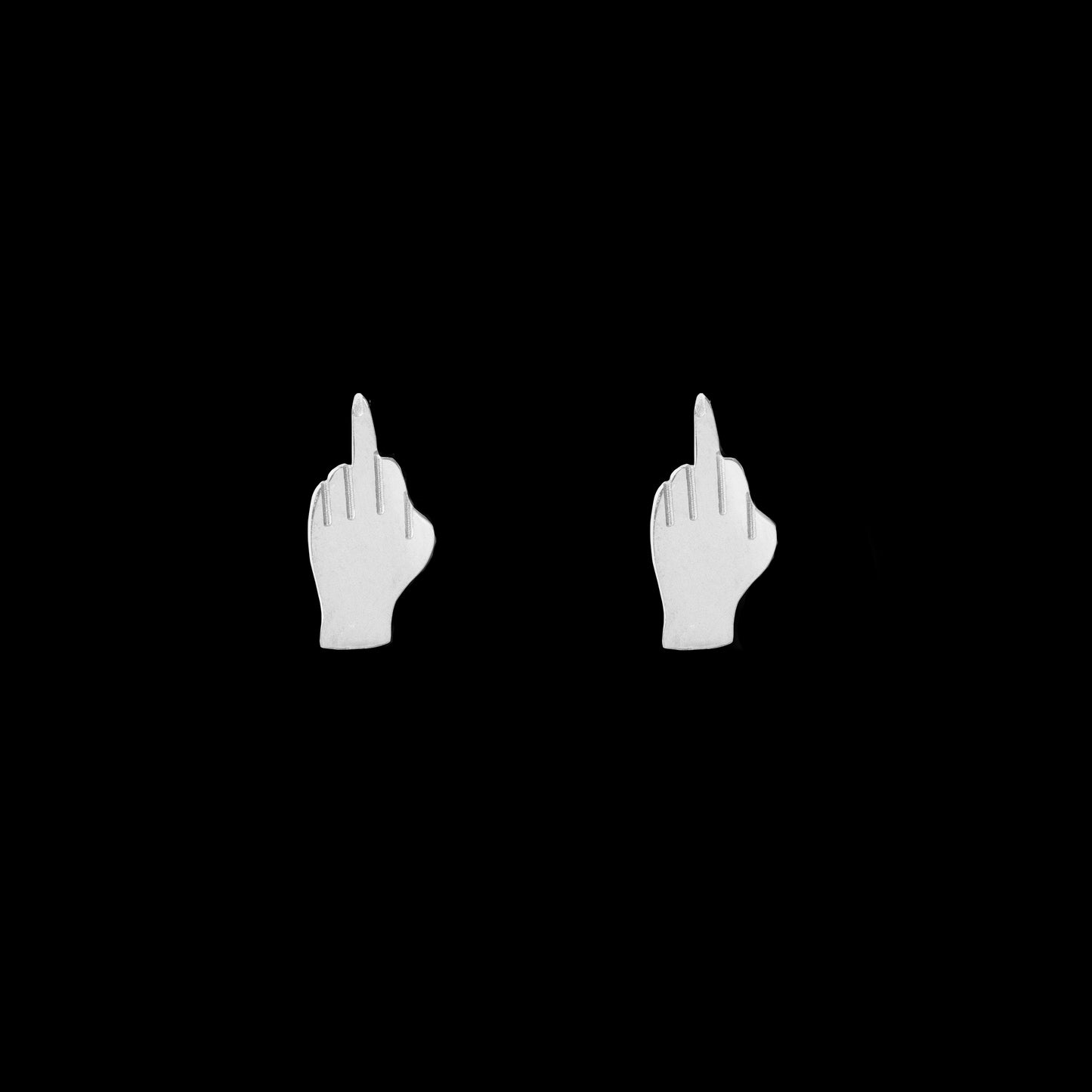 FUCK OFF Stud Earrings