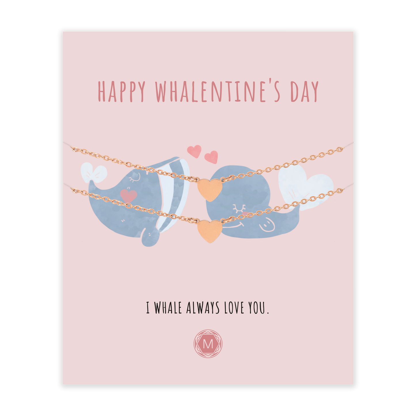 HAPPY WHALENTINE'S DAY 2x Bracelet