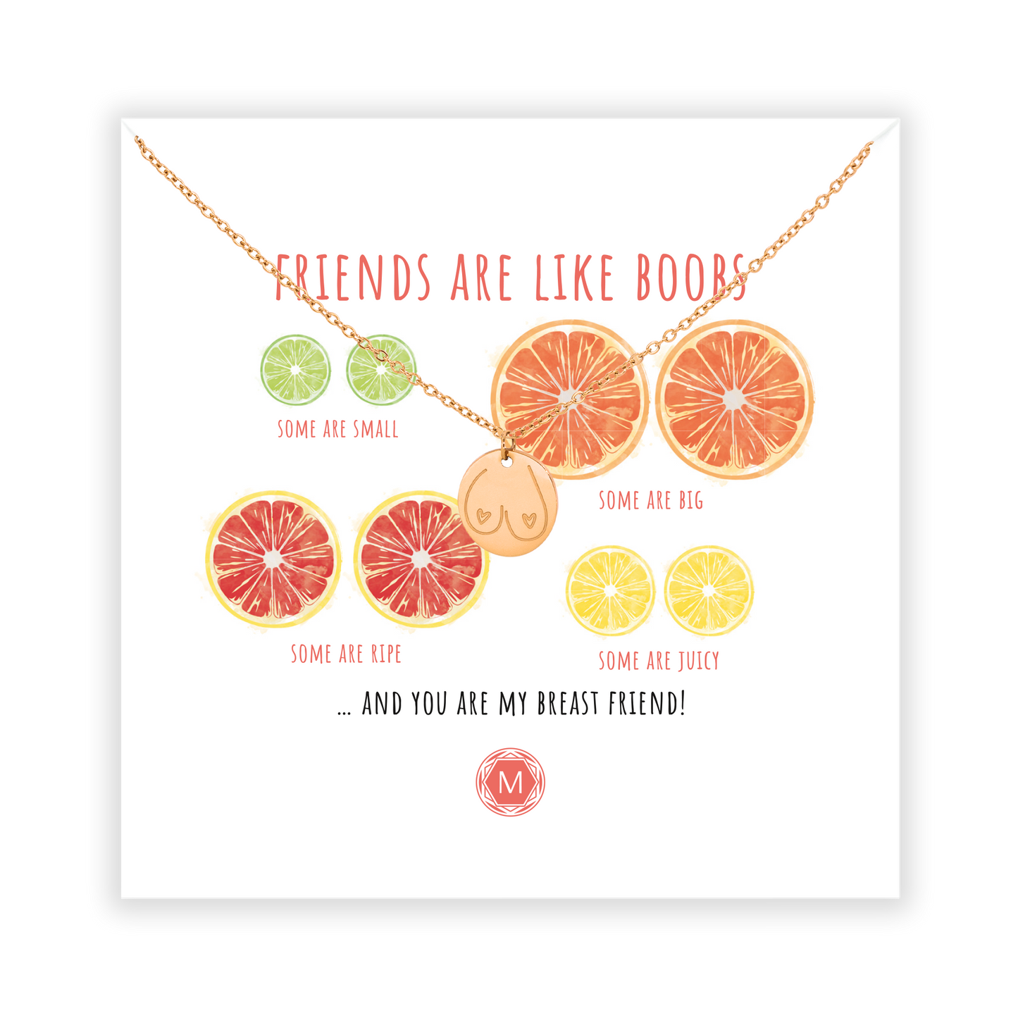 LIKE BOOBIES (FRUIT) Necklace