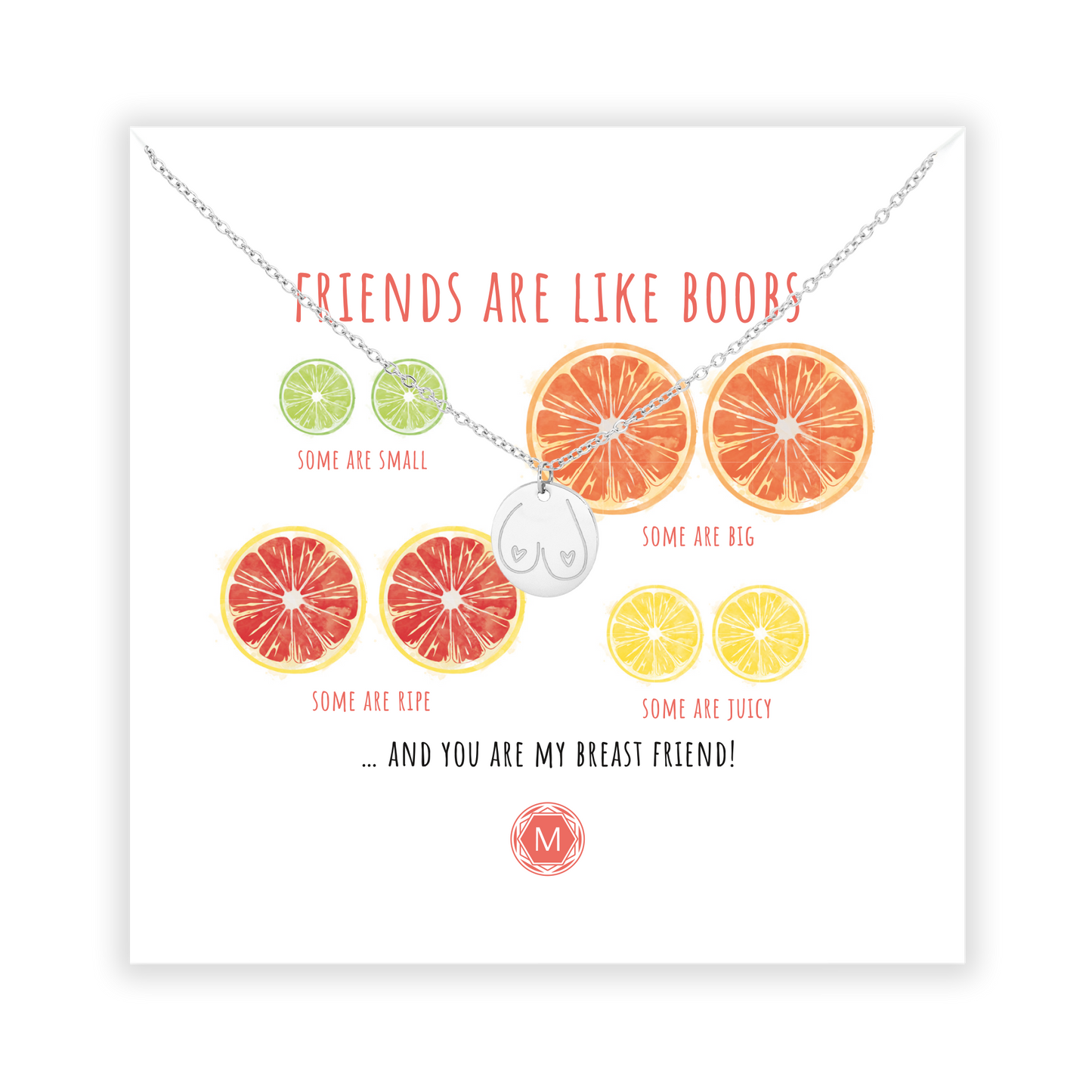 LIKE BOOBIES (FRUIT) Necklace