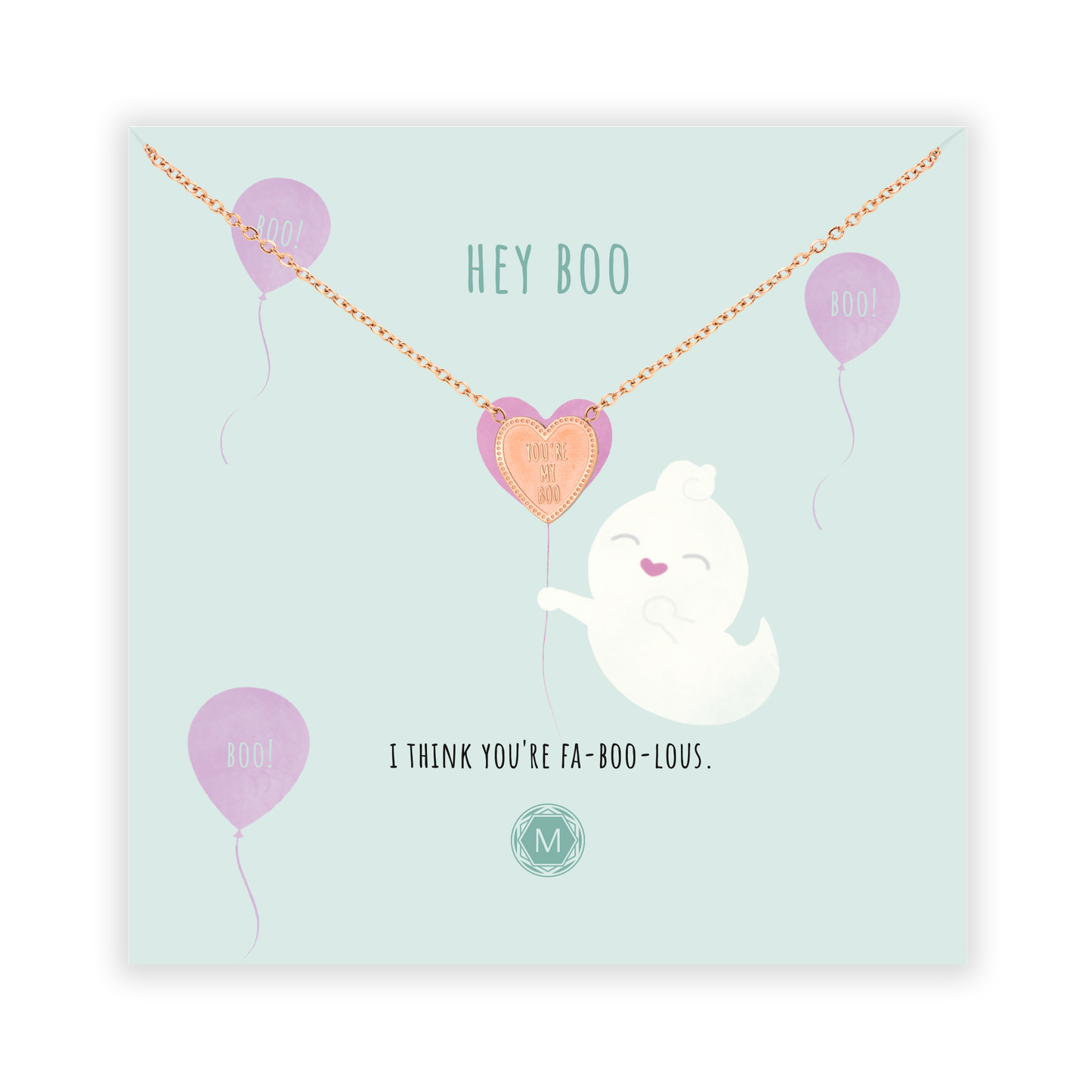HEY BOO Necklace