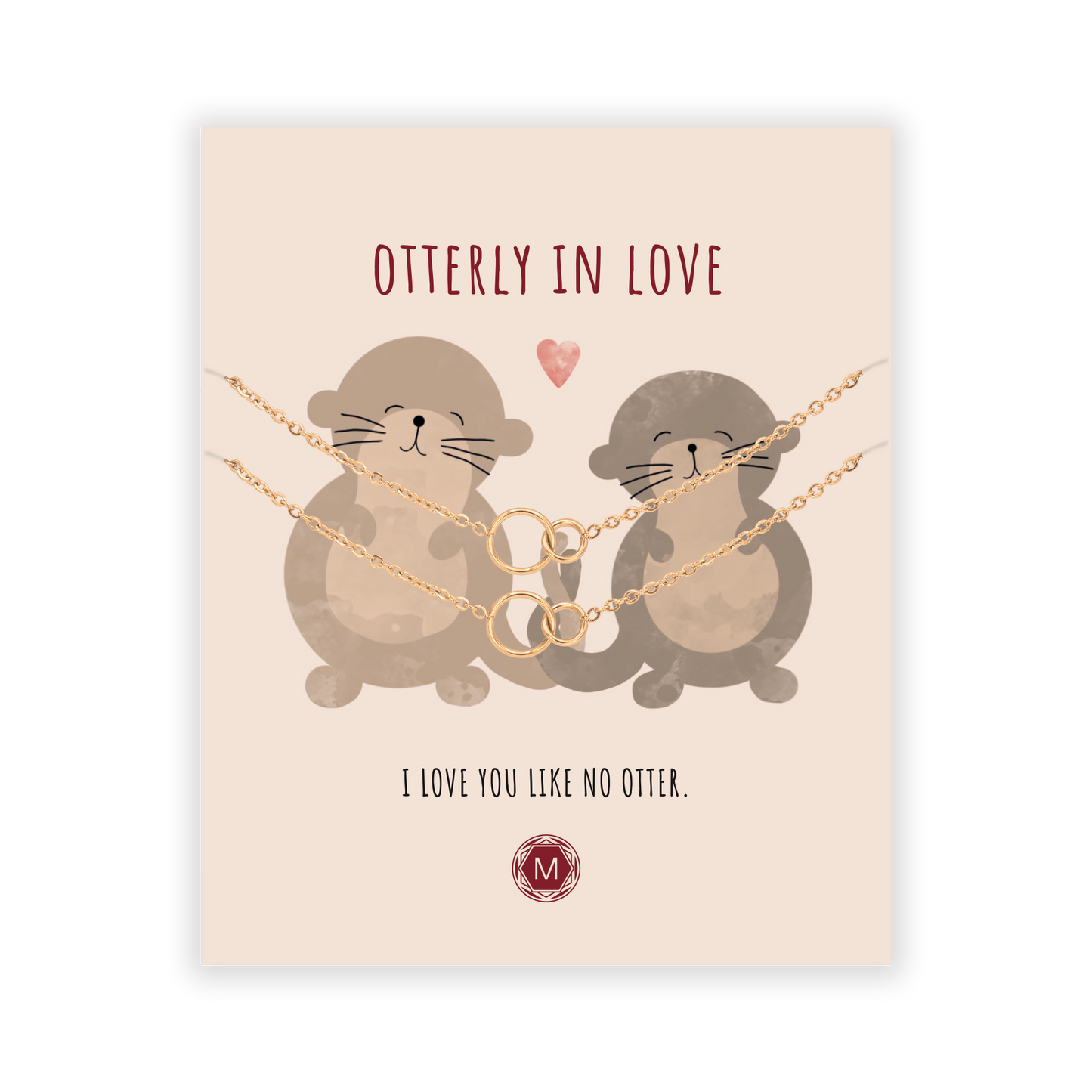 OTTERLY IN LOVE 2x Bracelet