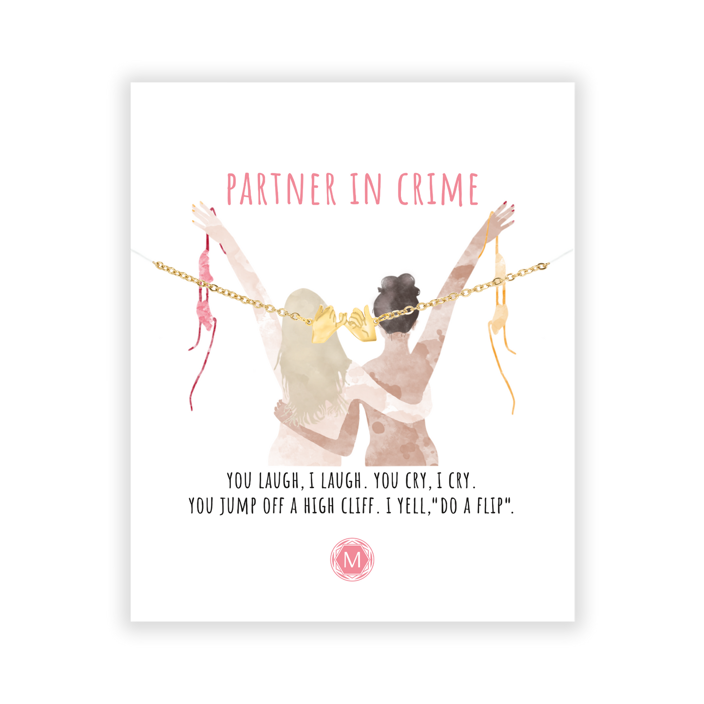 FRIENDSHIP: PARTNER IN CRIME Bracelet