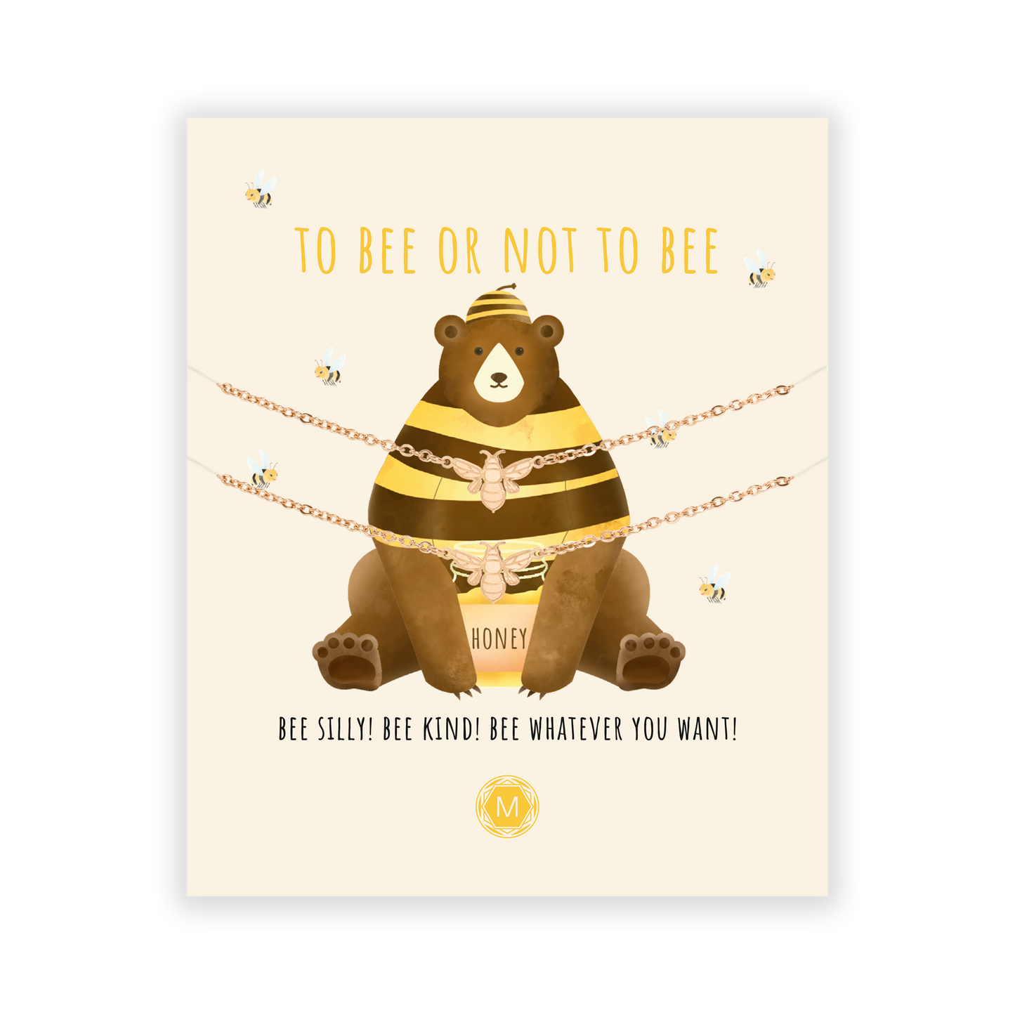 TO BEE OR NOT TO BEE 2x Bracelet