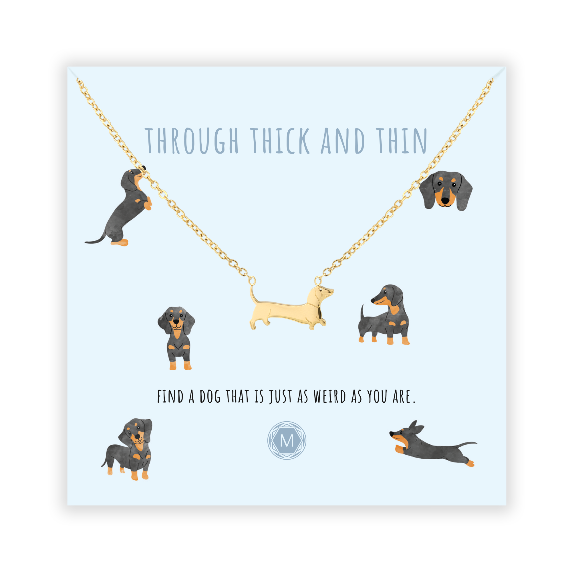 Thick and thin necklace amazon Outlet