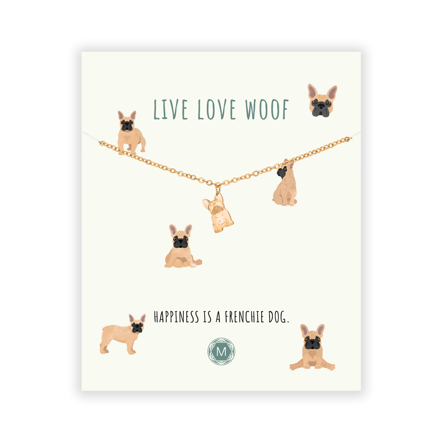 LIVE LOVE WOOF Bracelet