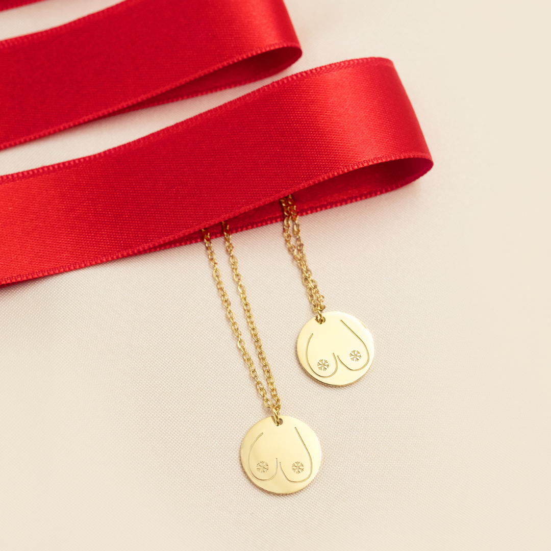 BOOBS ARE LIKE SNOWFLAKES Necklace