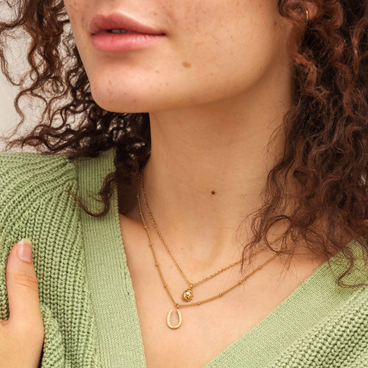 DON'T WORRY, BE LUCKY Necklace