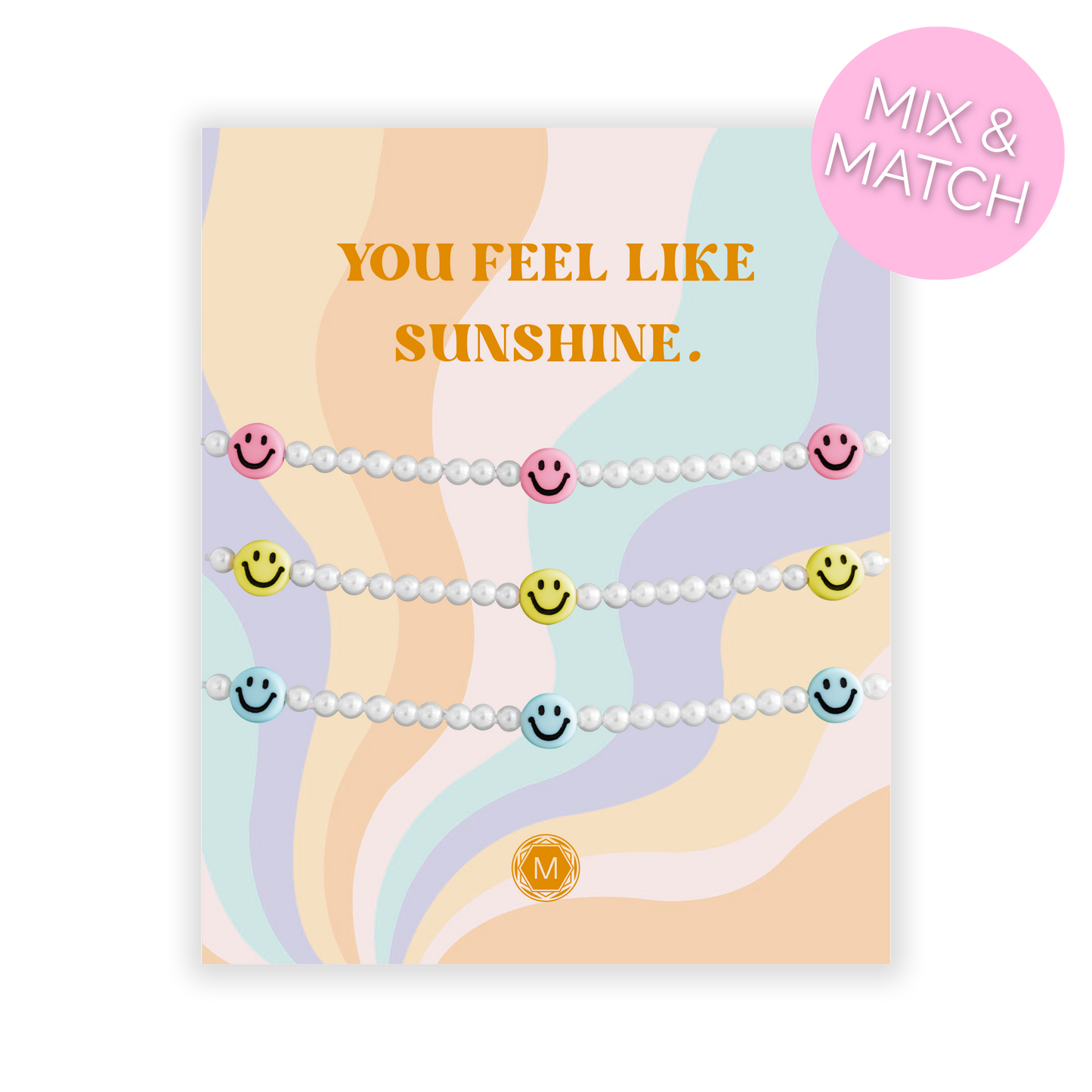 PEARLY GOOD MOOD 3x Bracelet Bundle