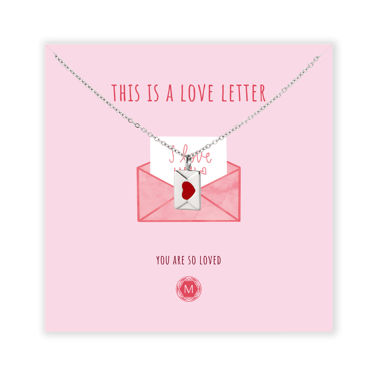 THIS IS A LOVE LETTER Necklace