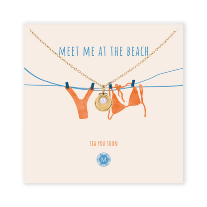 MEET ME AT THE BEACH Necklace