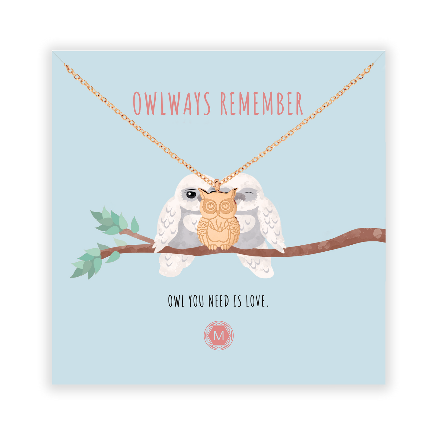 OWLWAYS REMEMBER Necklace