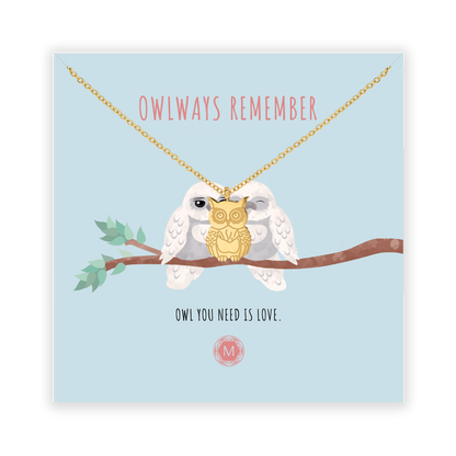 OWLWAYS REMEMBER Necklace