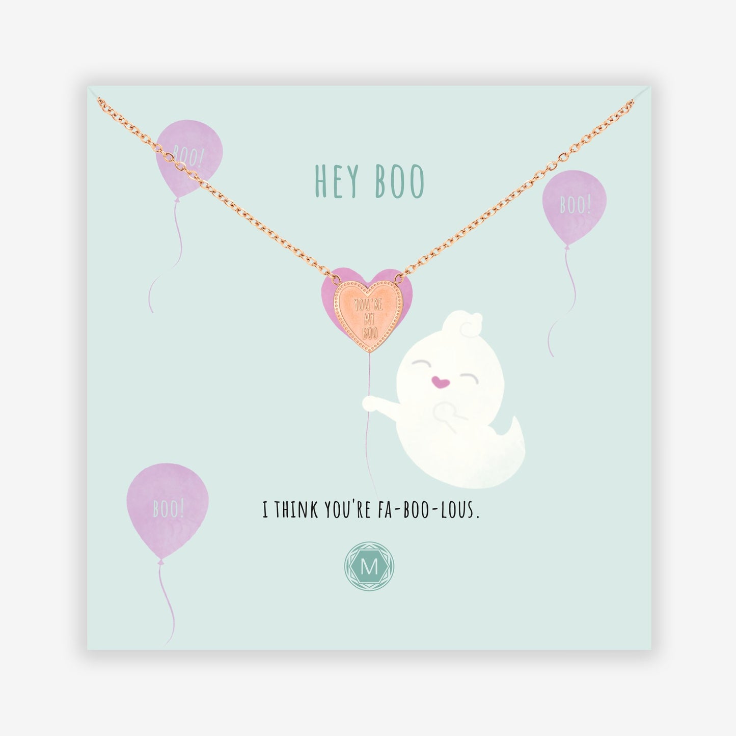 HEY BOO Necklace