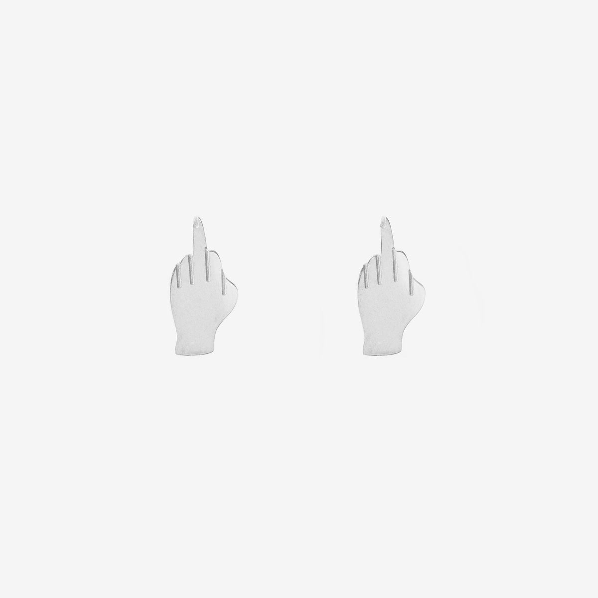 FUCK OFF Stud Earrings