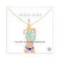 NO WORDS NEEDED Necklace
