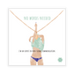 NO WORDS NEEDED Necklace