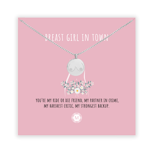 BREAST GIRL IN TOWN Necklace