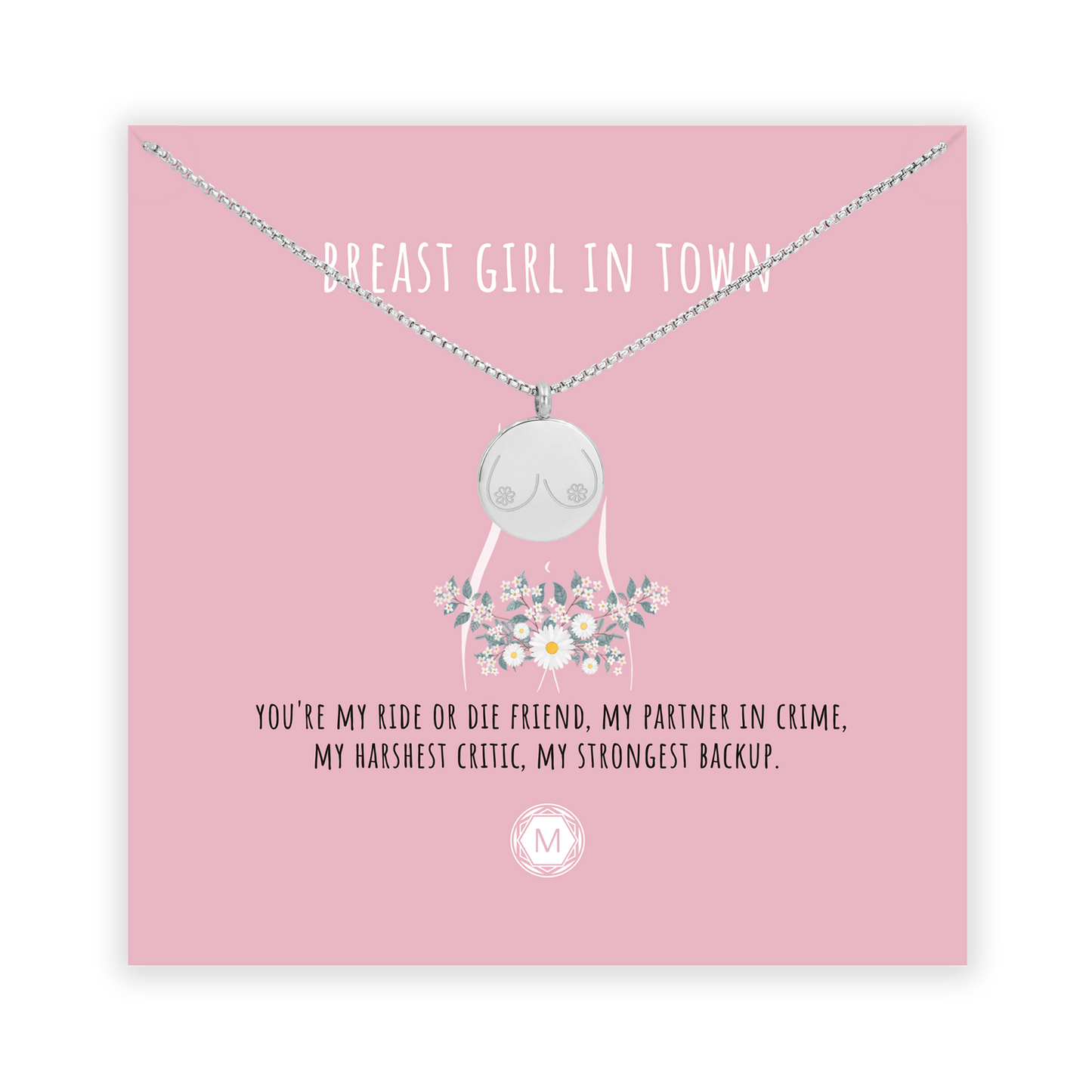 BREAST GIRL IN TOWN Necklace