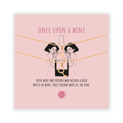 ONCE UPON A WINE x2 Necklace