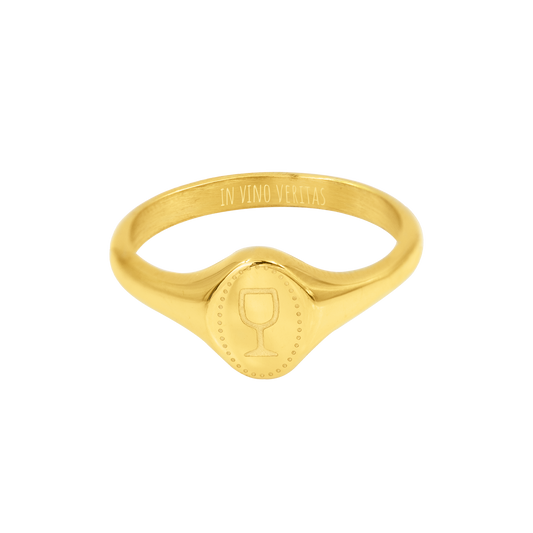 WINEGLASS Ring Gold