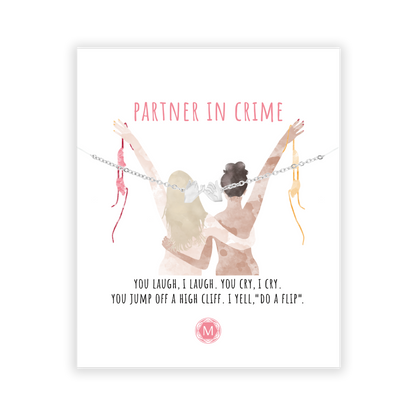 FRIENDSHIP: PARTNER IN CRIME Bracelet