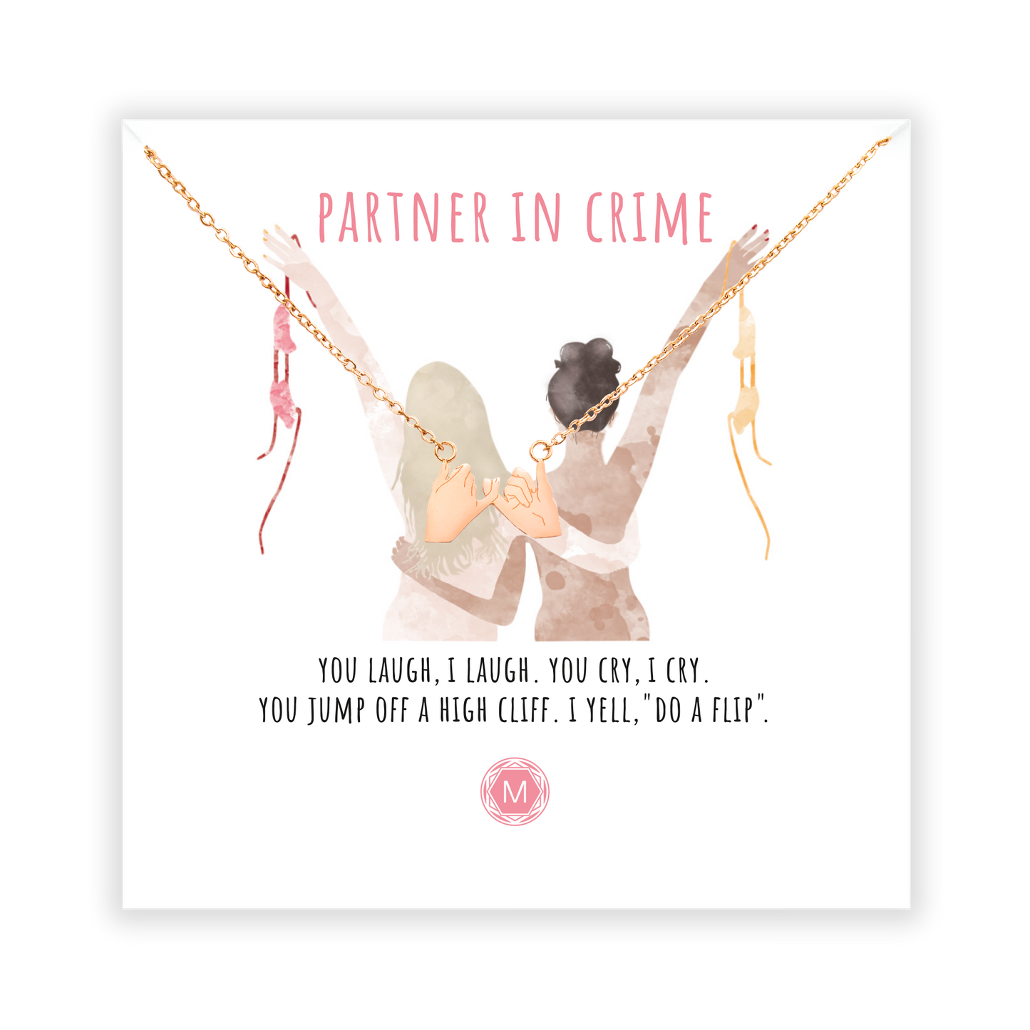 FRIENDSHIP: PARTNER IN CRIME Necklace II