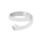 I HUG YOU Ring Silver