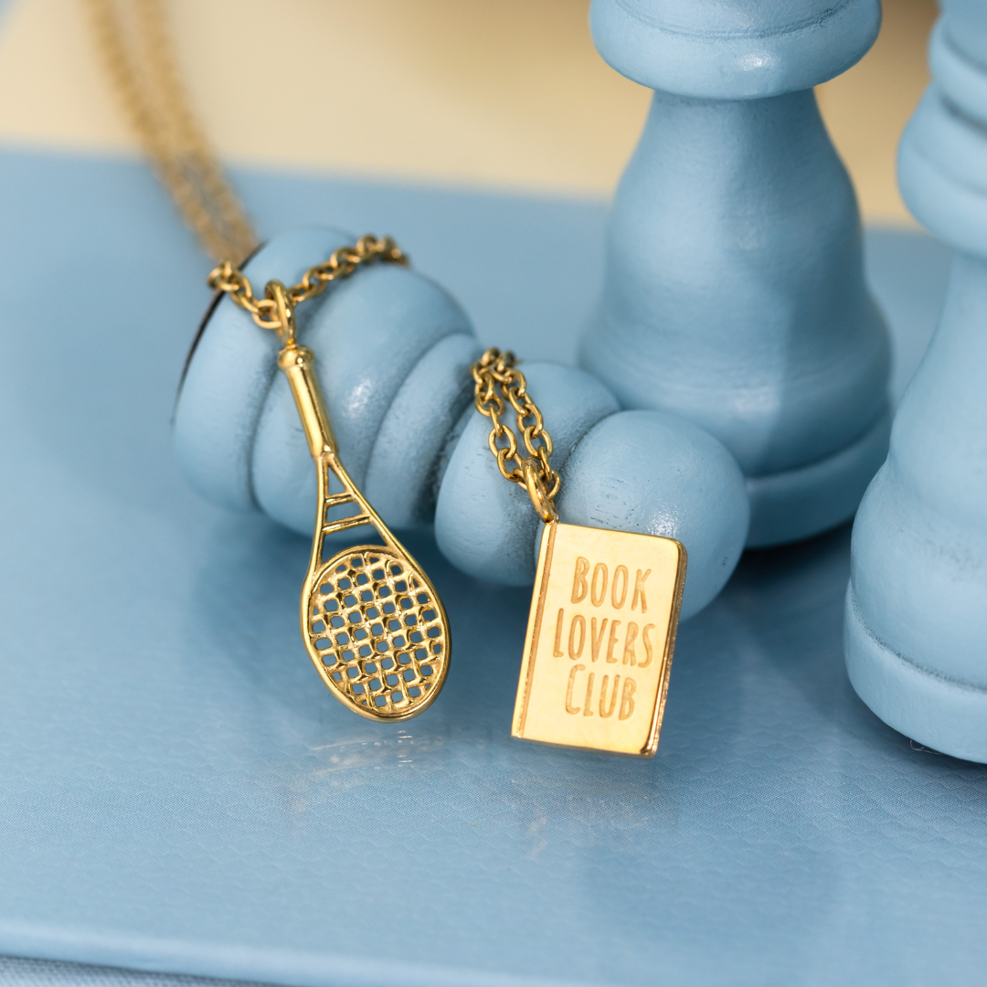 EAT. SLEEP. TENNIS. REPEAT. Necklace